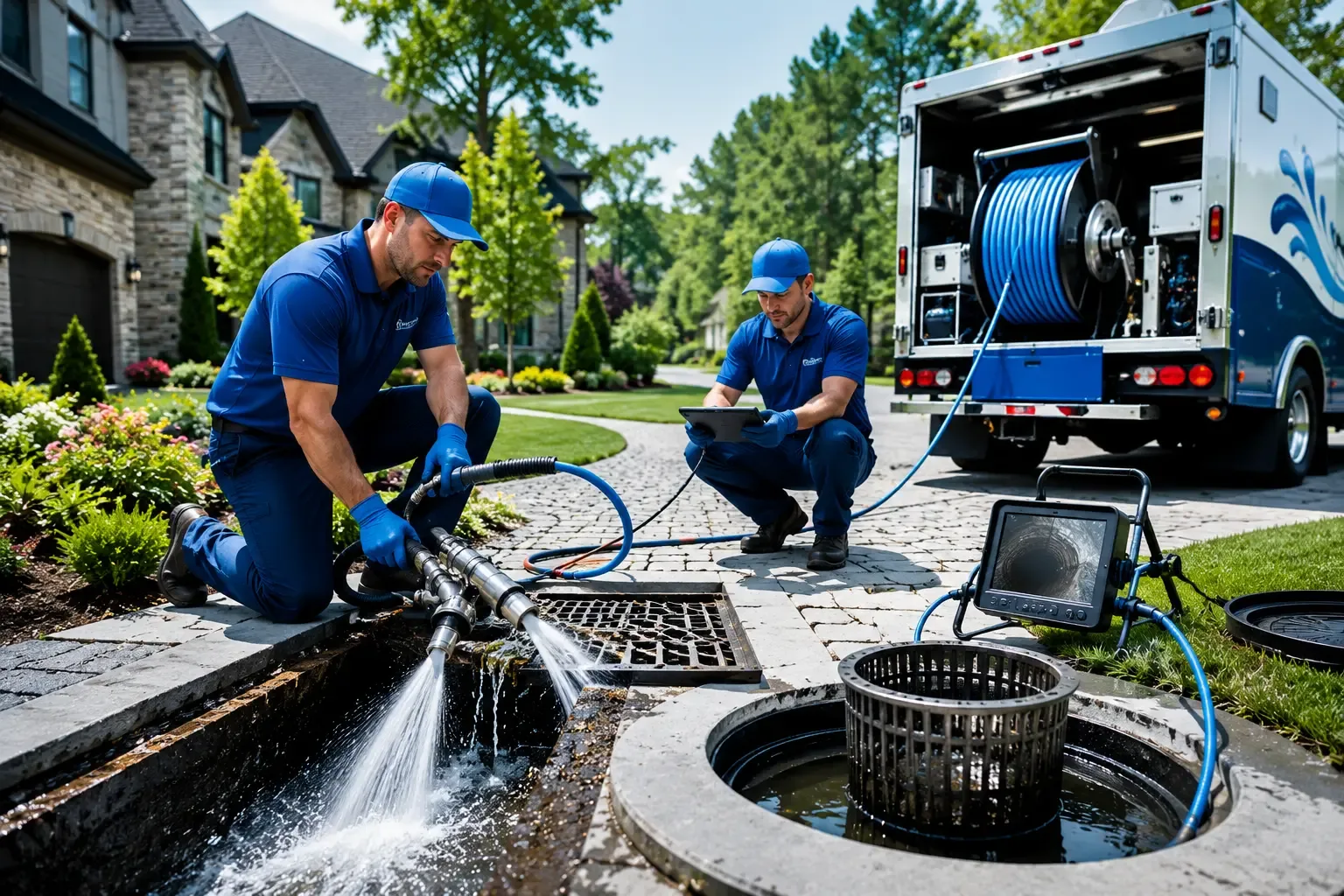 Local outdoor drain cleaning professionals in Lincoln, MI